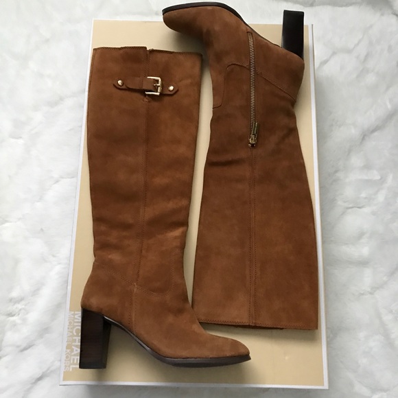 michael kors camel boots